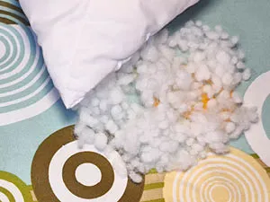 Polyester fiberballs